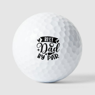 Bester Vater von Par: Ein Tribut an Golf Lover Golfball