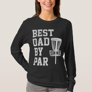 Bester Vater von Par Funny Disc Golf Geschenk T-Shirt