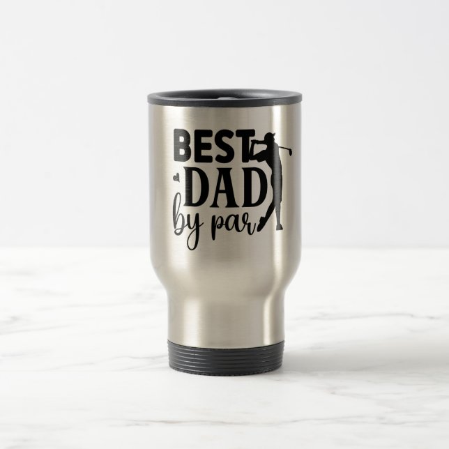 Bester Vater von Par - Goldschmied - Tribut Inspir Reisebecher (Mittel)