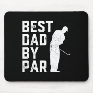 Bester Vater von Par Golf Liebhaber Geschenk für M Mousepad