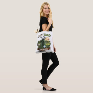 Bester Vater von Par Golf-Vater Lustig Tasche