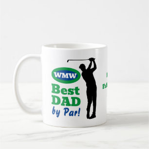 Bester Vater von Par! Monogramm-Tasse Kaffeetasse