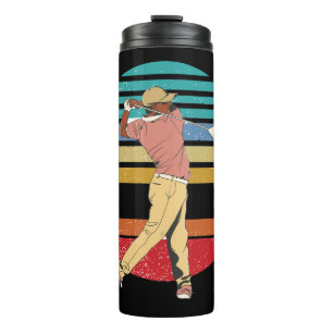 Bester Vater von Par Rainbow & Black Thermosbecher