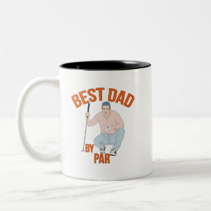 Bester Vater von Par Zweifarbige Tasse