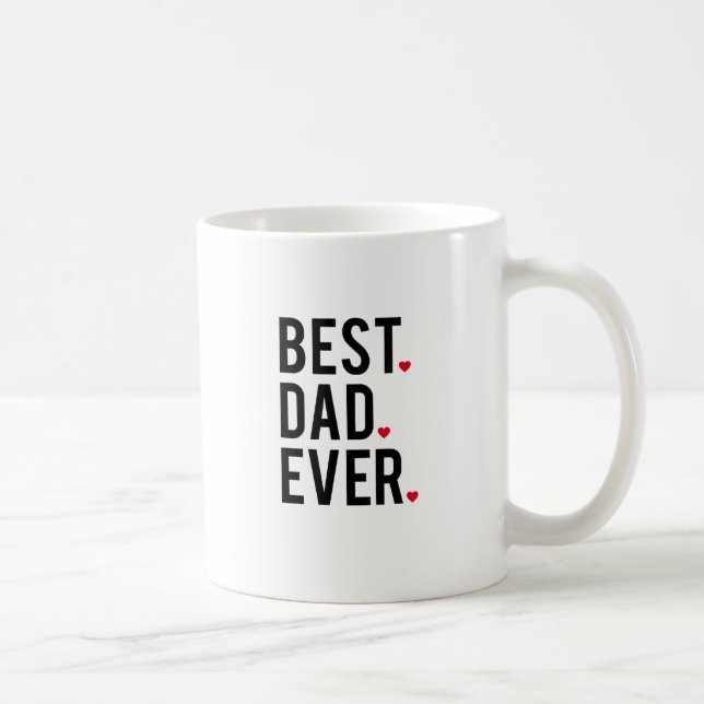 bester Vati überhaupt, Wortkunst, Textentwurf, Kaffeetasse (Rechts)
