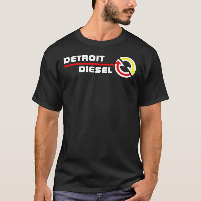 Bester Verkauf - Detroit Diesel Merchandise Essent T-Shirt (Vorderseite)