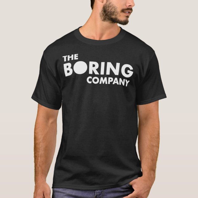 Bester Verkauf - The Boring Company Merchandise Es T-Shirt (Vorderseite)