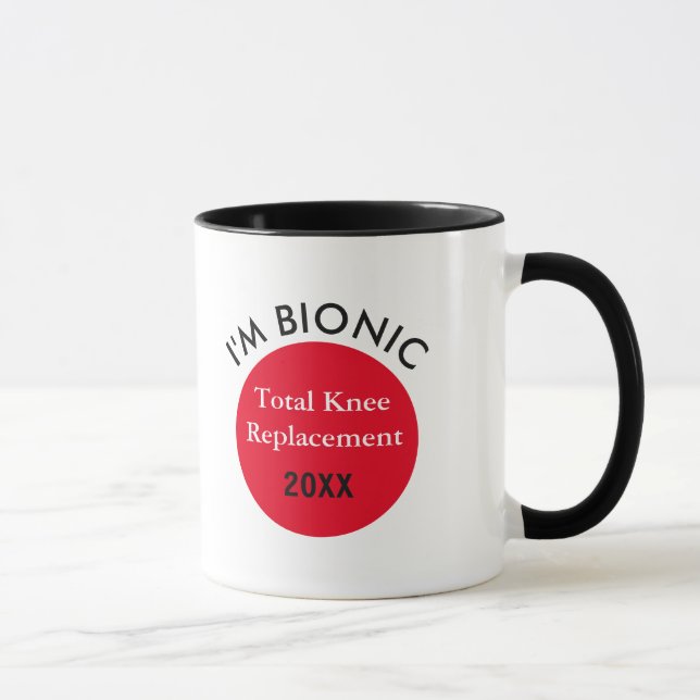 Bester Verkäufer! Ich bin bionisch (Kniegelenksers Tasse (Rechts)