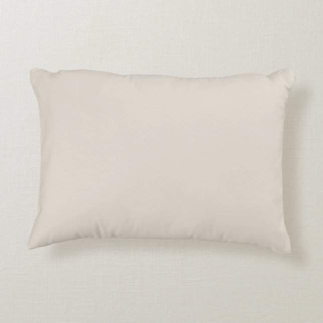 Bester Verkäufer von weißer Creme Elfenbeinfarben Dekokissen (Rückseite)