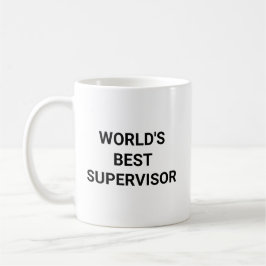 Bester Vorgesetzter der Welt Lustiges Karrierenges Kaffeetasse