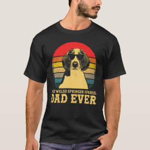 Bester walisischer Springer Spaniel Vater je Dog R T-Shirt
