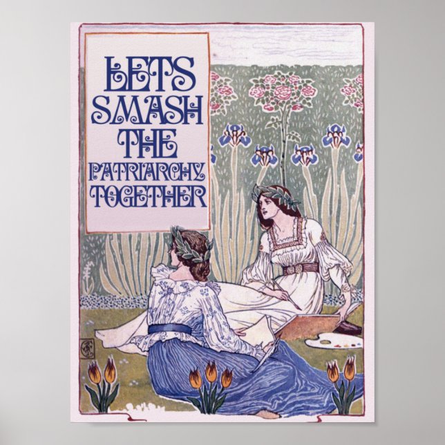 Bester weiblicher Freund Poster (Vorne)