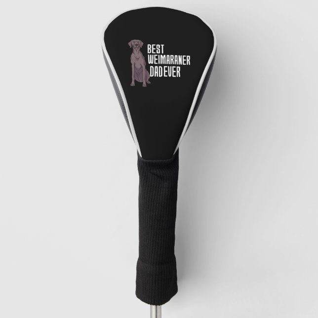 Bester Weimaraner Vater je Golf Headcover (Vorderseite)