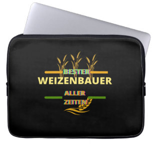 BESTER WEIZENBAUER ALLER ZEITEN LAPTOPSCHUTZHÜLLE