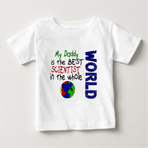 Bester Wissenschaftler in Welt 2 (Vati) Baby T-shirt