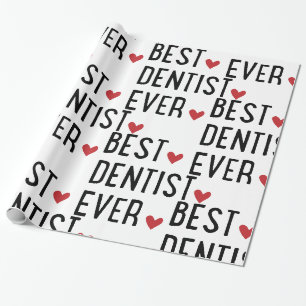 Bester Zahnarzt je Geschenkpapier