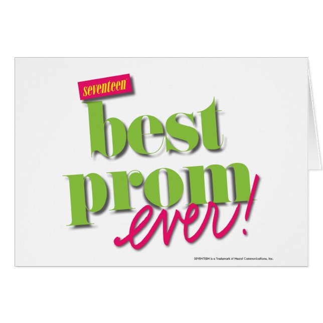 Bestes Abschlussball-überhaupt - Grün (Vorderseite (Horizontal))