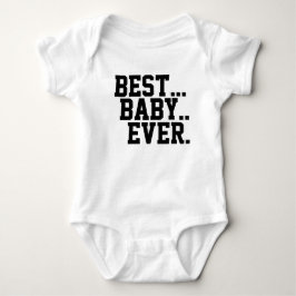 Bestes… Baby. Überhaupt. Haus der Reiher-Vorlage Baby Strampler