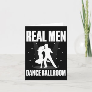 Bestes Ballroom-Design für Männer Jungen Tanzsaal Karte