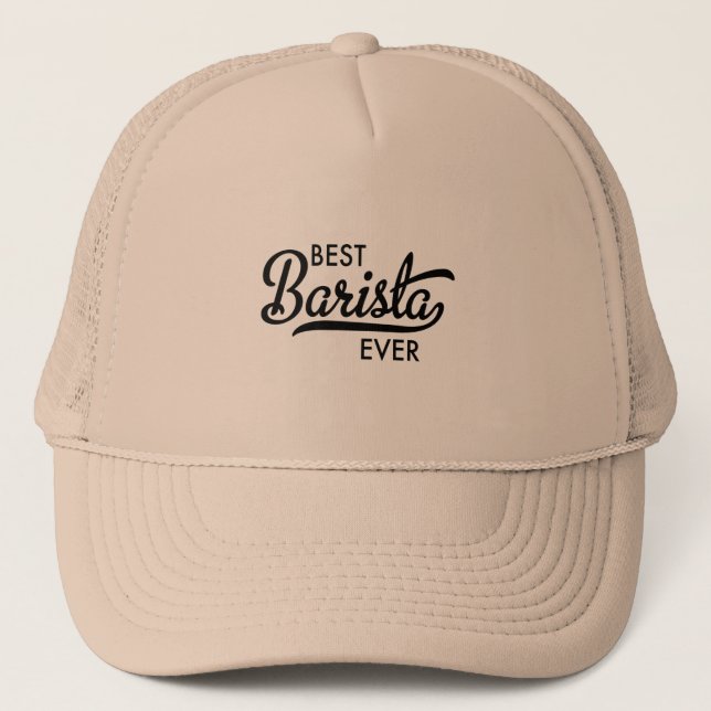 Bestes Barista je Truckerkappe (Vorderseite)