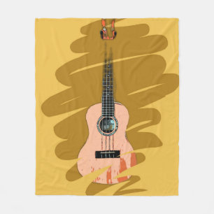 Bestes Bassist-Geschenk Fleecedecke