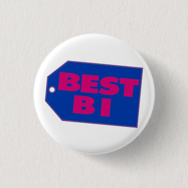 Bestes Bi Button (Vorderseite)