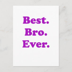 Bestes Bro je Postkarte