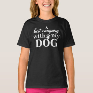 Bestes Camping mit meinem Hund T-Shirt