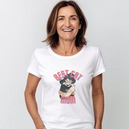 Bestes Cat Mama-Hemd, Geschenk für Katze Mama T-Shirt