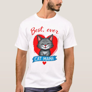 Bestes CAT MAMA T-Shirt