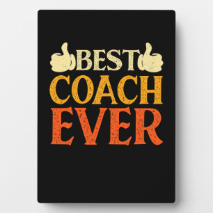 Bestes Coach-Geschenk für Sporttrainer Fotoplatte