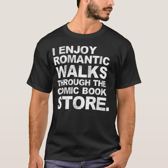 Bestes Comic Buch für Männer Frauen Kinder Comic L T-Shirt (Vorderseite)