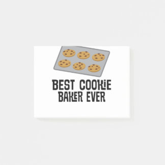 Bestes Cookie Baker je Backgeschenk Post-it Klebezettel