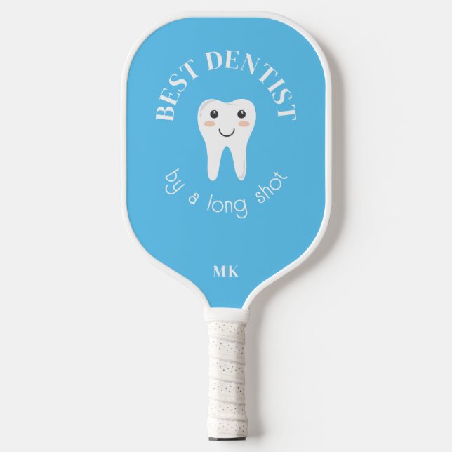 Bestes Dentist-Geschenk Pickleball Schläger (Vorderseite)