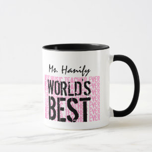Bestes der Lehrer für Wissenschafts-überhaupt Tasse