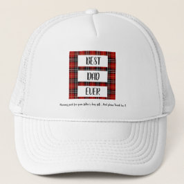 Bestes der Vatertags-Geschenk Vater-überhaupt Truckerkappe