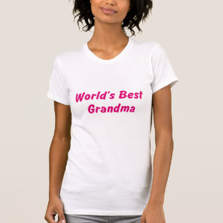 Bestes die Großmutter-T-Shirt der Welt T-Shirt