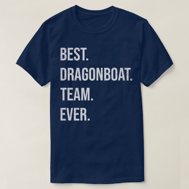 Bestes Dragon Boat Racing Team T-Shirt (Design vorne)