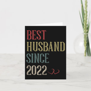 Bestes Ehemann 2022 3 Jahr 3. Hochzeit Karte