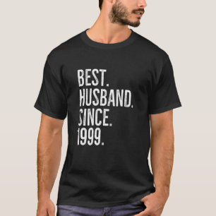 Bestes Ehemann seit 1999 Epic Couple Wedding Anniv T-Shirt