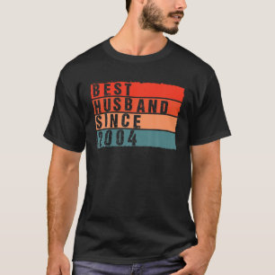 Bestes Ehemann seit 2004 Epic Couple 17th Wedding T-Shirt