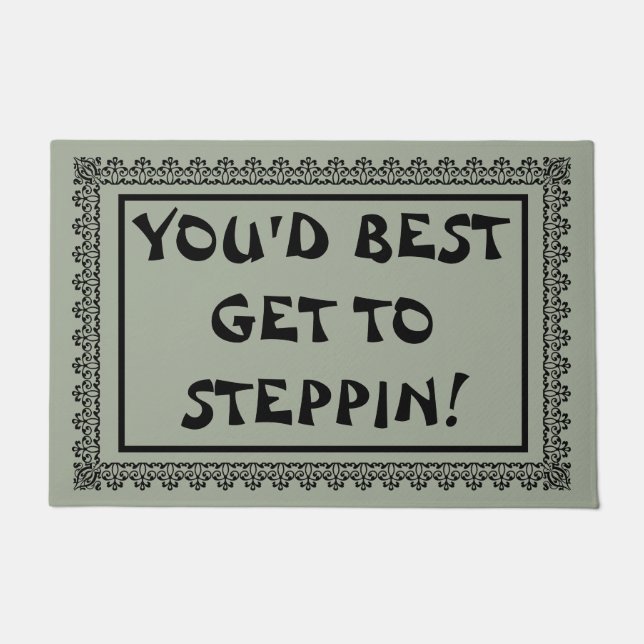 Bestes erhalten Tretentür-Matte Fußmatte (Vorderseite)