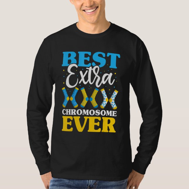 Bestes Extra-Chromosom je-Down-Syndrom Kids Soc T-Shirt (Vorderseite)