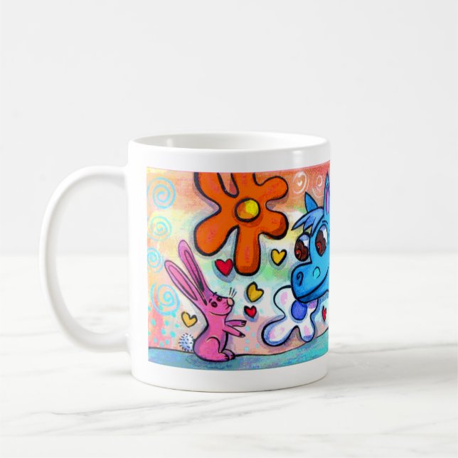 Bestes Frieds für Leben TASSE (Links)