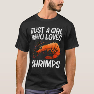 Bestes Garnelendesign für Mädchen Mama Rasen Tie T-Shirt