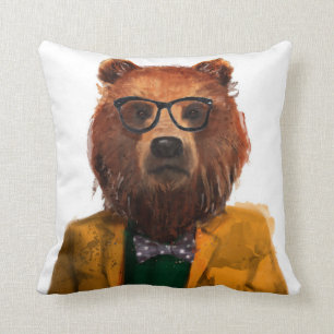 Bestes gekleideter Bär Kissen