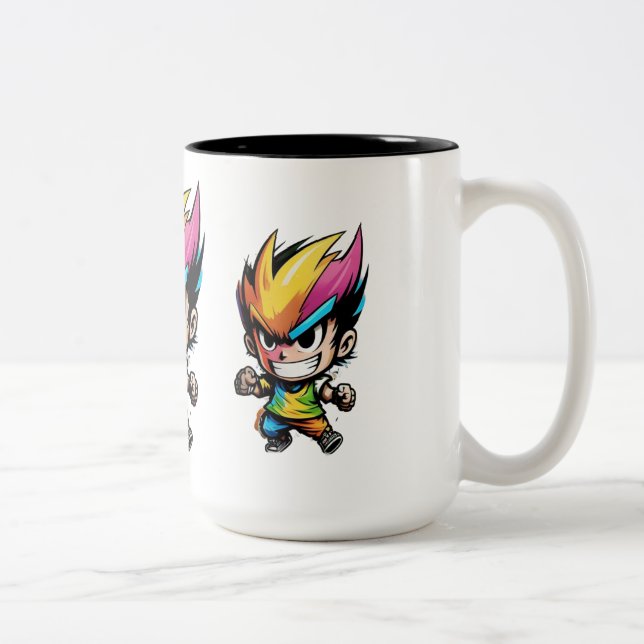 Bestes Geschenk anpassen Zweifarbige Tasse (Rechts)
