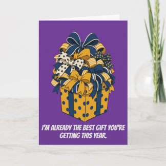 Bestes Geschenk, das du dieses Jahr bekommst Lusti Karte