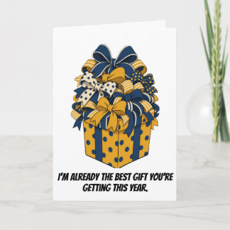Bestes Geschenk, das du dieses Jahr bekommst Lusti Karte