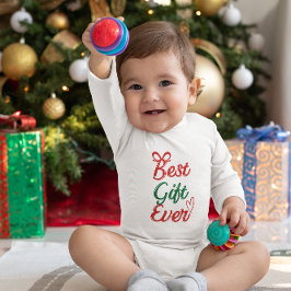 Bestes Geschenk für jeden Weihnachtsanzug Baby Strampler
